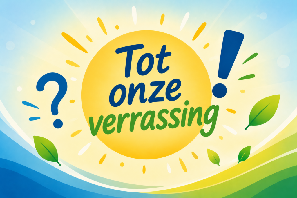 wat 'n verrassing